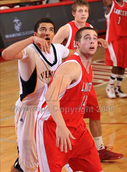 Thumbnail 2 in Campbell Hall vs. Lutheran (Nike Extravaganza) photogallery.