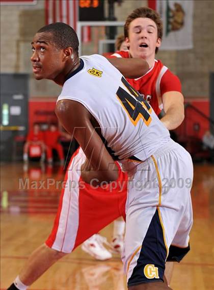 Thumbnail 2 in Campbell Hall vs. Lutheran (Nike Extravaganza) photogallery.