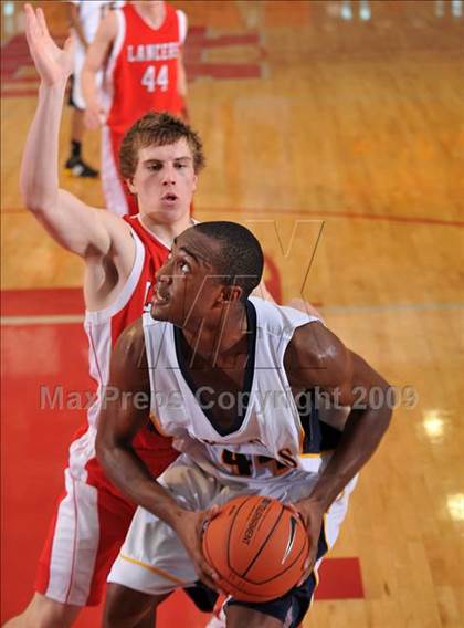 Thumbnail 2 in Campbell Hall vs. Lutheran (Nike Extravaganza) photogallery.