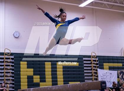 Thumbnail 3 in Shore Conference Gymnastics Championship photogallery.