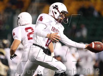 Thumbnail 2 in Aquinas Institute vs. Rush-Henrietta (NYSPHSAA Section 5 Class AA Semifinal) photogallery.
