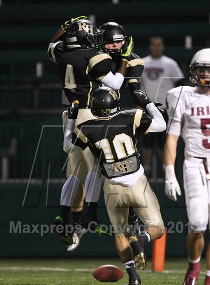 Thumbnail 2 in Aquinas Institute vs. Rush-Henrietta (NYSPHSAA Section 5 Class AA Semifinal) photogallery.