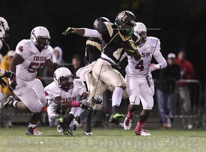 Thumbnail 3 in Aquinas Institute vs. Rush-Henrietta (NYSPHSAA Section 5 Class AA Semifinal) photogallery.
