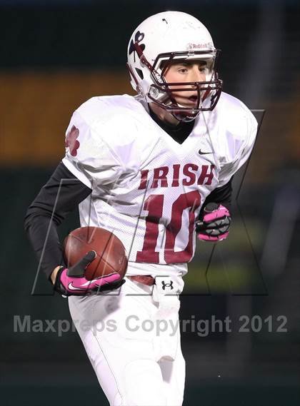 Thumbnail 1 in Aquinas Institute vs. Rush-Henrietta (NYSPHSAA Section 5 Class AA Semifinal) photogallery.