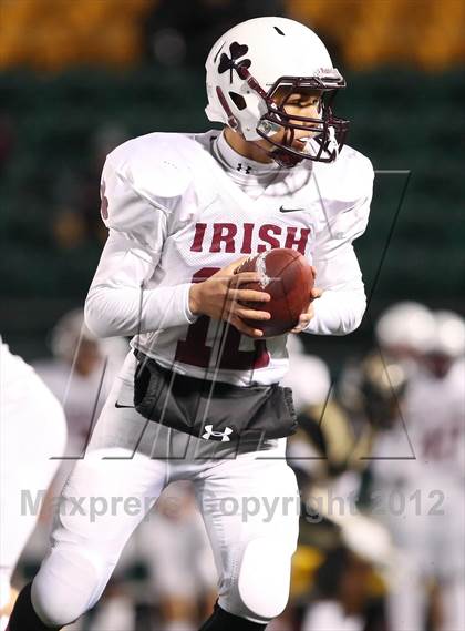 Thumbnail 3 in Aquinas Institute vs. Rush-Henrietta (NYSPHSAA Section 5 Class AA Semifinal) photogallery.