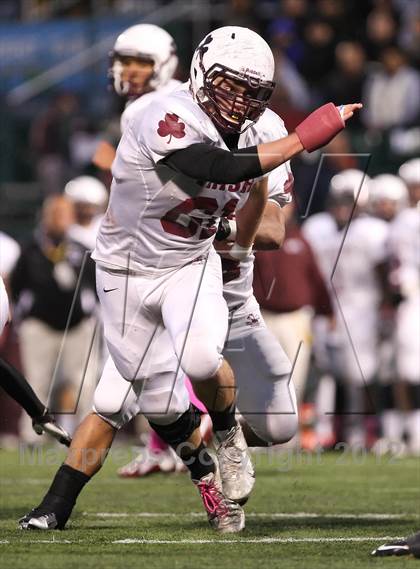 Thumbnail 3 in Aquinas Institute vs. Rush-Henrietta (NYSPHSAA Section 5 Class AA Semifinal) photogallery.