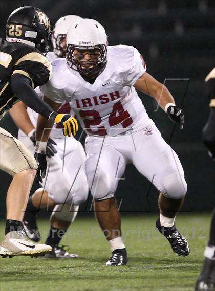 Thumbnail 1 in Aquinas Institute vs. Rush-Henrietta (NYSPHSAA Section 5 Class AA Semifinal) photogallery.