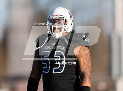 Thumbnail 3 in Lincoln vs Eastside Catholic (WIAA 3A Semifinal) photogallery.
