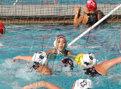 Thumbnail 2 in Sacred Heart Prep vs Marin Catholic (Davis Fall Classic) photogallery.