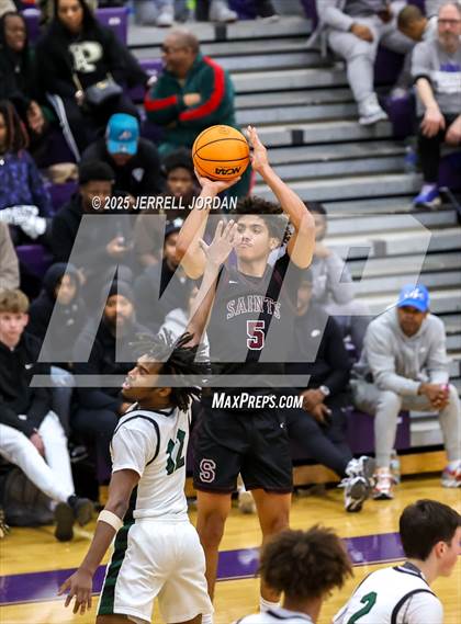 Thumbnail 1 in St. Anne's-Belfield vs Greenfield (John Wall Holiday Invitational) photogallery.