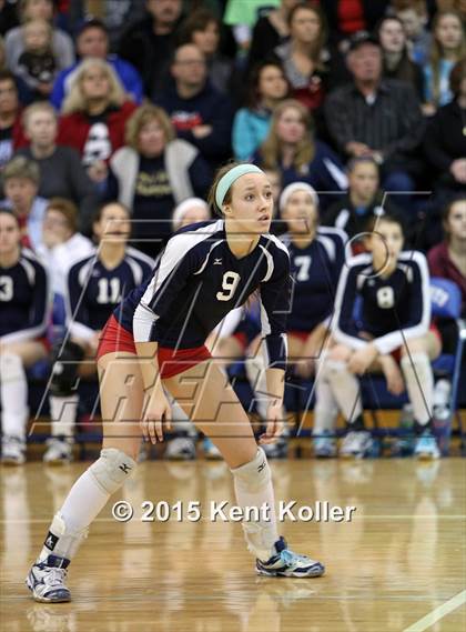 Thumbnail 2 in Sterling Heights Stevenson vs. Grosse Pointe North (MHSAA Class A Regional Final) photogallery.