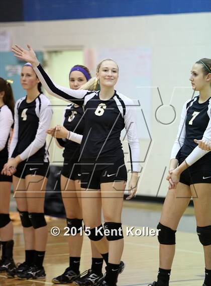 Thumbnail 1 in Sterling Heights Stevenson vs. Grosse Pointe North (MHSAA Class A Regional Final) photogallery.