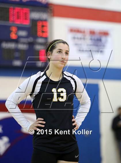 Thumbnail 2 in Sterling Heights Stevenson vs. Grosse Pointe North (MHSAA Class A Regional Final) photogallery.