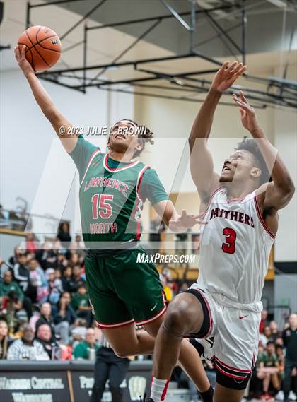Thumbnail 1 in Lawrence North vs. North Central (IHSAA 4A Sectional 10 first round) photogallery.