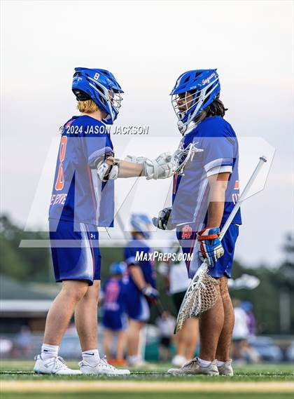 Thumbnail 2 in Athens Drive @ Pinecrest (NCHSAA 4A East Round 2) photogallery.
