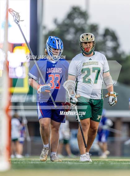 Thumbnail 1 in Athens Drive @ Pinecrest (NCHSAA 4A East Round 2) photogallery.