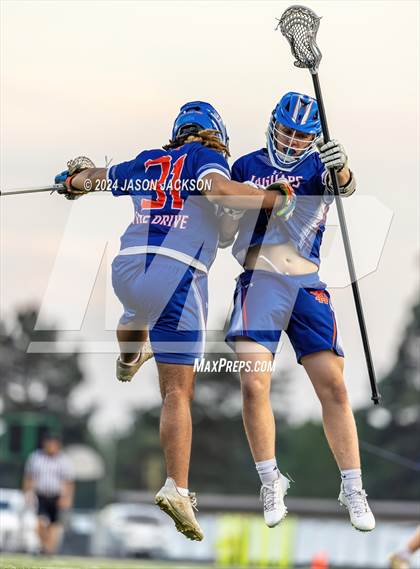 Thumbnail 3 in Athens Drive @ Pinecrest (NCHSAA 4A East Round 2) photogallery.