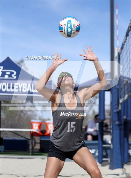 Thumbnail 1 in Xavier College Prep vs. Salpointe Catholic (CatBox Classic Beach Invitational) photogallery.