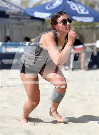 Thumbnail 1 in Xavier College Prep vs. Salpointe Catholic (CatBox Classic Beach Invitational) photogallery.