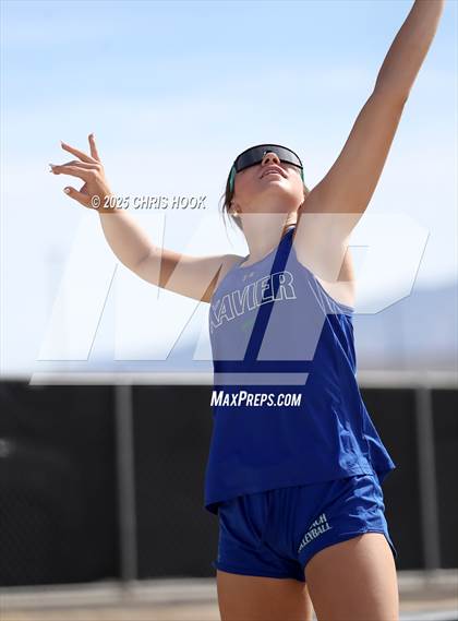 Thumbnail 1 in Xavier College Prep vs. Salpointe Catholic (CatBox Classic Beach Invitational) photogallery.