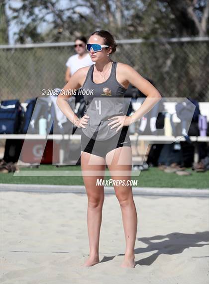 Thumbnail 1 in Xavier College Prep vs. Salpointe Catholic (CatBox Classic Beach Invitational) photogallery.