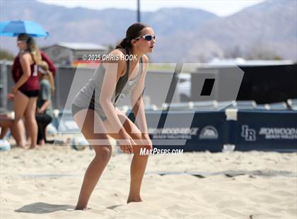 Thumbnail 1 in Xavier College Prep vs. Salpointe Catholic (CatBox Classic Beach Invitational) photogallery.