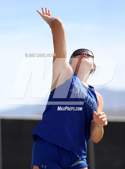 Thumbnail 2 in Xavier College Prep vs. Salpointe Catholic (CatBox Classic Beach Invitational) photogallery.