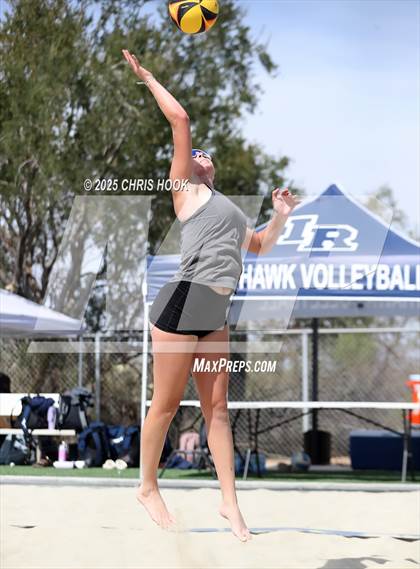 Thumbnail 3 in Xavier College Prep vs. Salpointe Catholic (CatBox Classic Beach Invitational) photogallery.