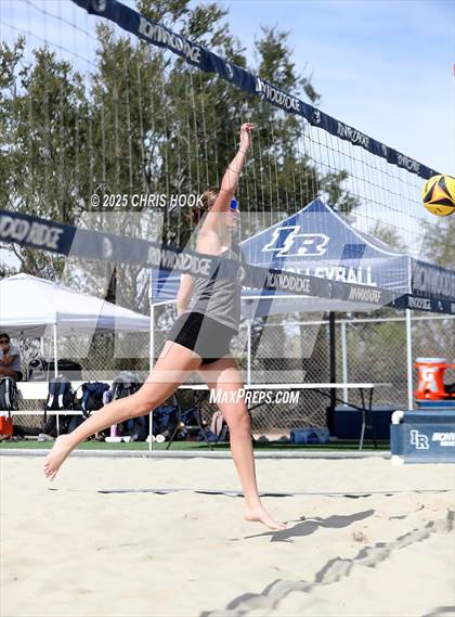 Thumbnail 1 in Xavier College Prep vs. Salpointe Catholic (CatBox Classic Beach Invitational) photogallery.