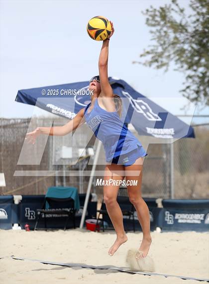Thumbnail 1 in Xavier College Prep vs. Salpointe Catholic (CatBox Classic Beach Invitational) photogallery.