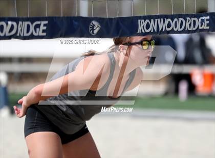 Thumbnail 3 in Xavier College Prep vs. Salpointe Catholic (CatBox Classic Beach Invitational) photogallery.