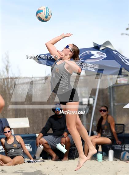 Thumbnail 2 in Xavier College Prep vs. Salpointe Catholic (CatBox Classic Beach Invitational) photogallery.
