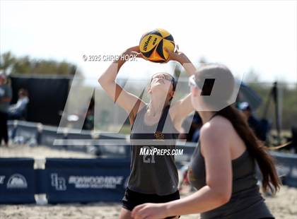 Thumbnail 1 in Xavier College Prep vs. Salpointe Catholic (CatBox Classic Beach Invitational) photogallery.