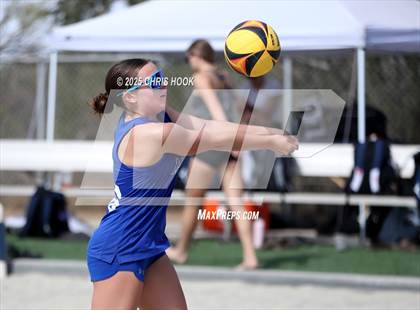 Thumbnail 1 in Xavier College Prep vs. Salpointe Catholic (CatBox Classic Beach Invitational) photogallery.