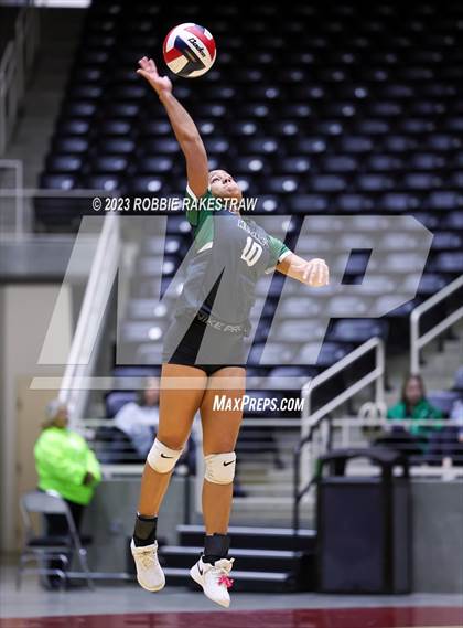 Thumbnail 1 in Blum vs. Neches (UIL 1A Volleyball Semifinal) photogallery.