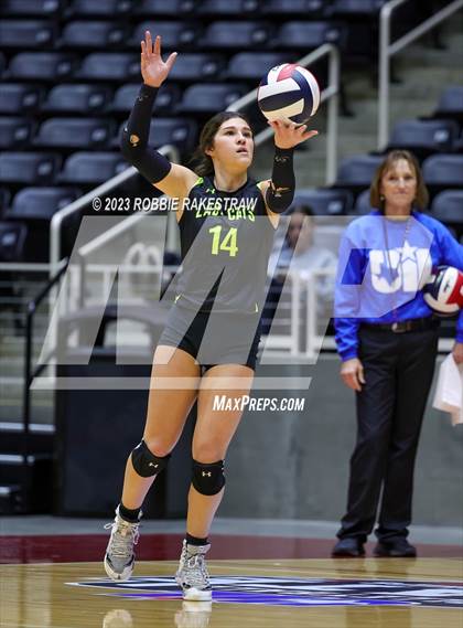 Thumbnail 2 in Blum vs. Neches (UIL 1A Volleyball Semifinal) photogallery.