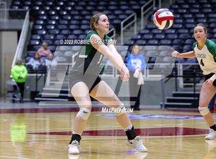 Thumbnail 2 in Blum vs. Neches (UIL 1A Volleyball Semifinal) photogallery.