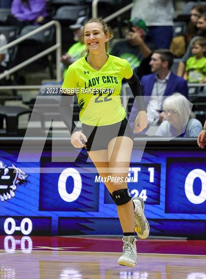 Thumbnail 2 in Blum vs. Neches (UIL 1A Volleyball Semifinal) photogallery.