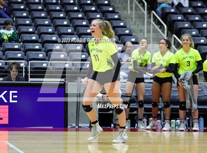 Thumbnail 2 in Blum vs. Neches (UIL 1A Volleyball Semifinal) photogallery.