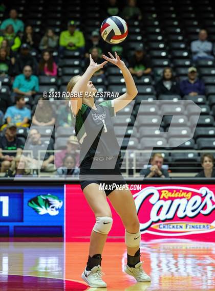 Thumbnail 1 in Blum vs. Neches (UIL 1A Volleyball Semifinal) photogallery.