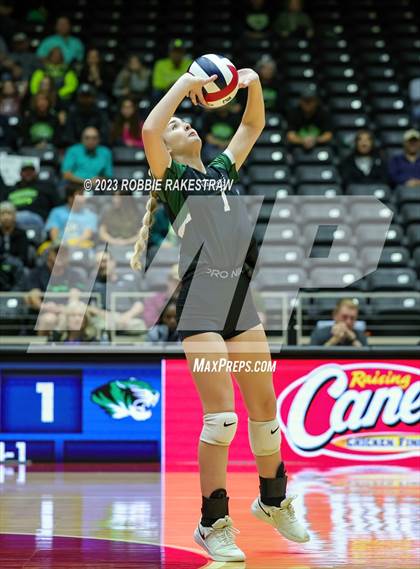 Thumbnail 2 in Blum vs. Neches (UIL 1A Volleyball Semifinal) photogallery.