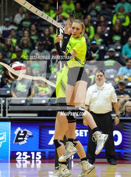Thumbnail 1 in Blum vs. Neches (UIL 1A Volleyball Semifinal) photogallery.