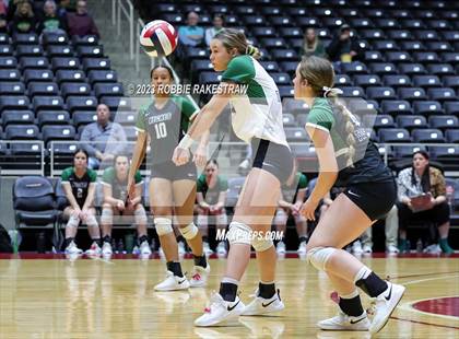 Thumbnail 2 in Blum vs. Neches (UIL 1A Volleyball Semifinal) photogallery.