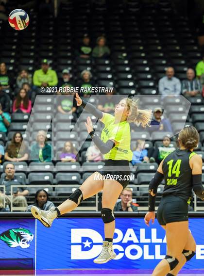 Thumbnail 1 in Blum vs. Neches (UIL 1A Volleyball Semifinal) photogallery.