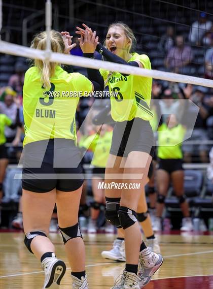 Thumbnail 1 in Blum vs. Neches (UIL 1A Volleyball Semifinal) photogallery.