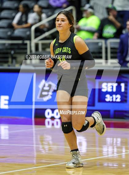 Thumbnail 1 in Blum vs. Neches (UIL 1A Volleyball Semifinal) photogallery.