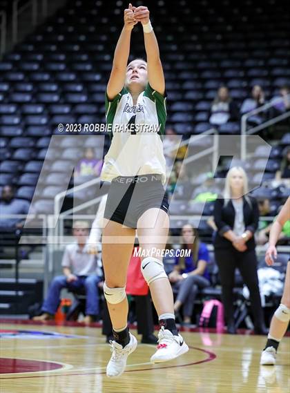 Thumbnail 3 in Blum vs. Neches (UIL 1A Volleyball Semifinal) photogallery.