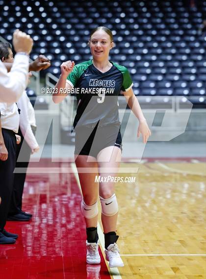 Thumbnail 1 in Blum vs. Neches (UIL 1A Volleyball Semifinal) photogallery.