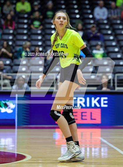 Thumbnail 2 in Blum vs. Neches (UIL 1A Volleyball Semifinal) photogallery.