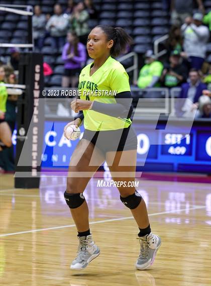 Thumbnail 2 in Blum vs. Neches (UIL 1A Volleyball Semifinal) photogallery.